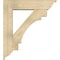 Ekena Millwork Merced Traditional Rough Sawn Bracket w/ Offset Brace, Douglas Fir, 8"W x 34"D x 38"H BKT0806X34X38MRC01RDF - alternate 4